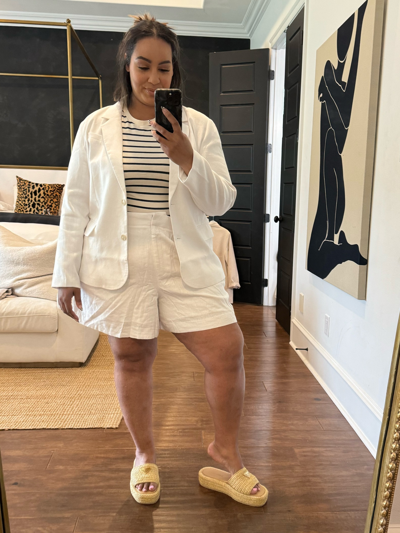 A linen set is so chic! The blazer runs small imo so I’m going to pair with my blazer from Lane Bryant. #abercrombie #lanebryant 

#LTKPlusSize #LTKStyleTip #LTKSaleAlert