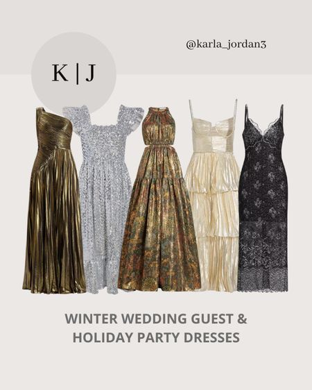 Winter wedding and holiday party dresses 💫 Formal dresses, formal gowns. 

#LTKHoliday #LTKwedding #LTKparties