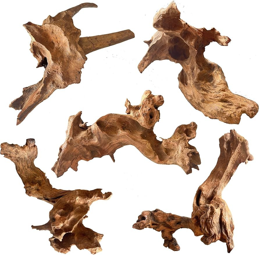 Hiwzitar Natural Coral Driftwood for Aquarium Decor,4-8 Inch Assorted Branches Reptiles Fish Tank... | Amazon (US)