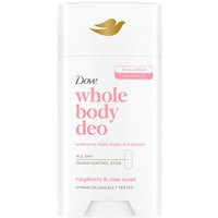 Dove Raspberry & Rose Whole Body Deodorant Stick 75ml | Boots.com