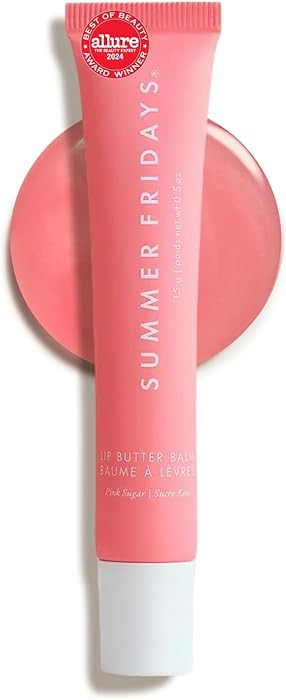 Summer Fridays Lip Butter Balm - Moisturizing Lip Gloss for Instant Shine + Sheer Color - With No... | Amazon (US)