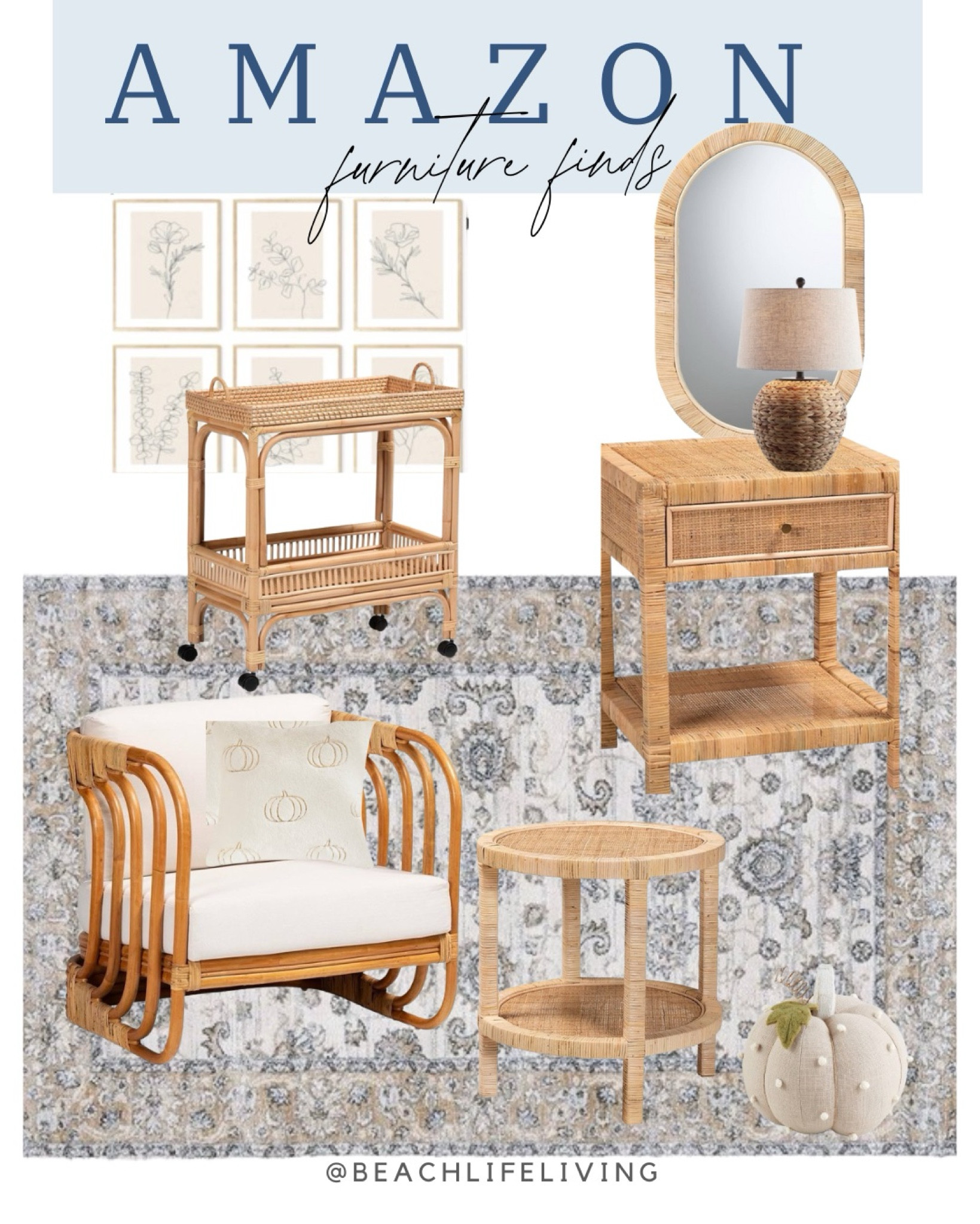 Rattan Furniture Amazon Finds 

#LTKFallSale #LTKSaleAlert #LTKStyleTip