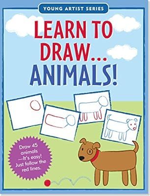 Learn To Draw Animals! (Easy Step-by-Step Drawing Guide) (Young Artist) | Amazon (US)