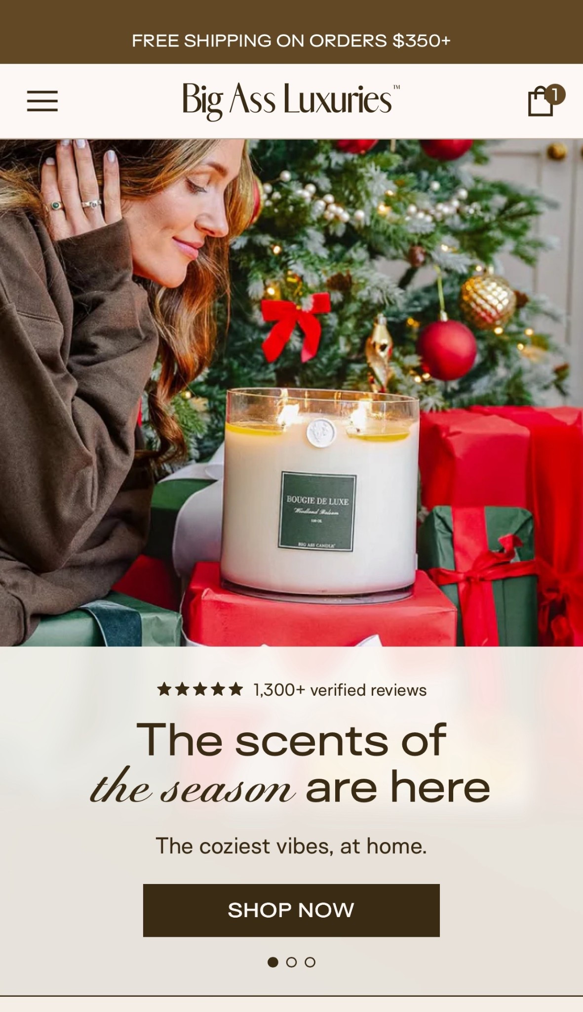 20% off big ass candles! The BEST candle/decor because it burns FOREVERRRRR 

Use code: VIP20

#LTKHoliday #LTKCyberWeek #LTKGiftGuide
