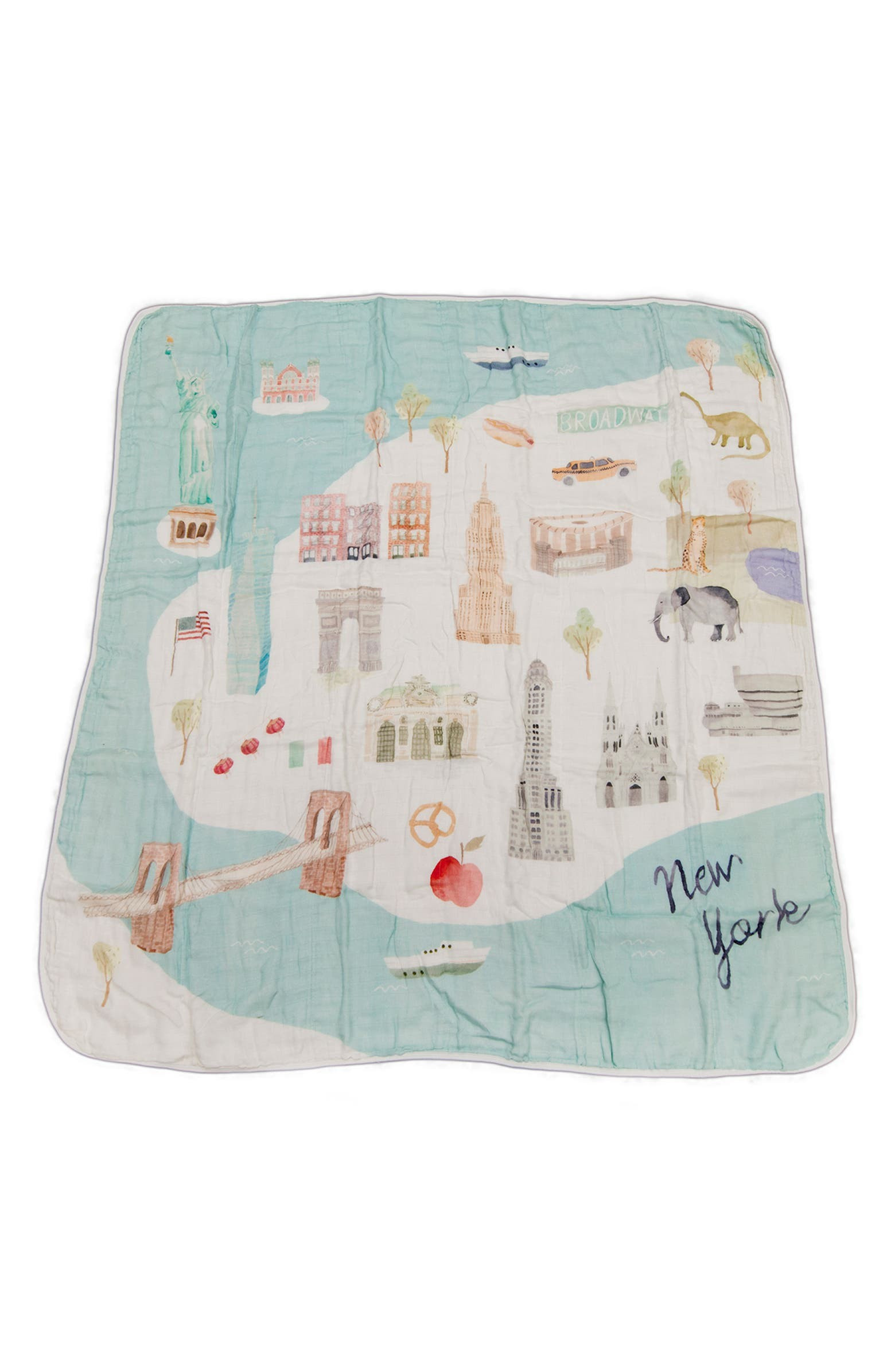 New York City Deluxe Muslin Swaddle Blanket | Nordstrom