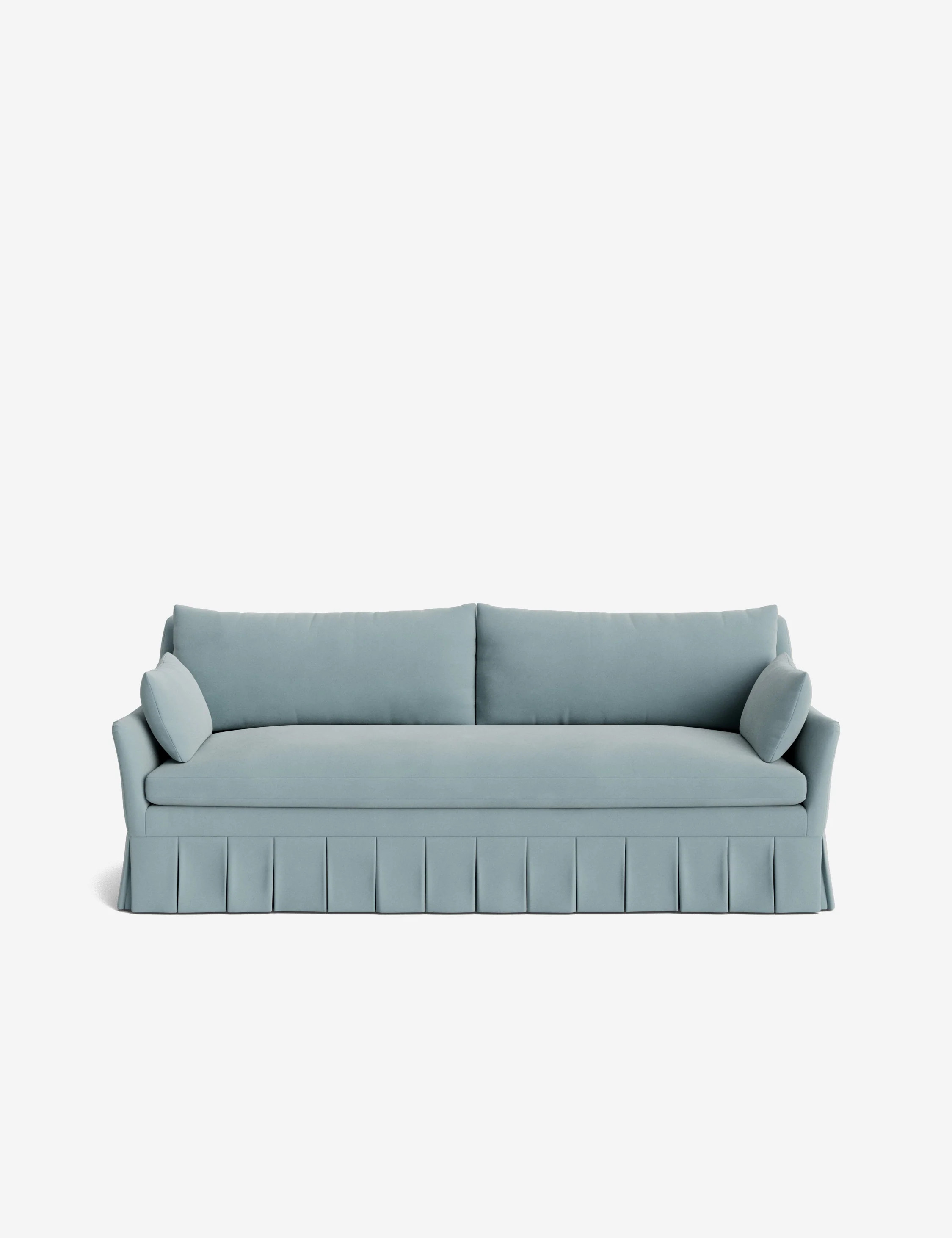 Portola Pleated Sofa | Lulu and Georgia 