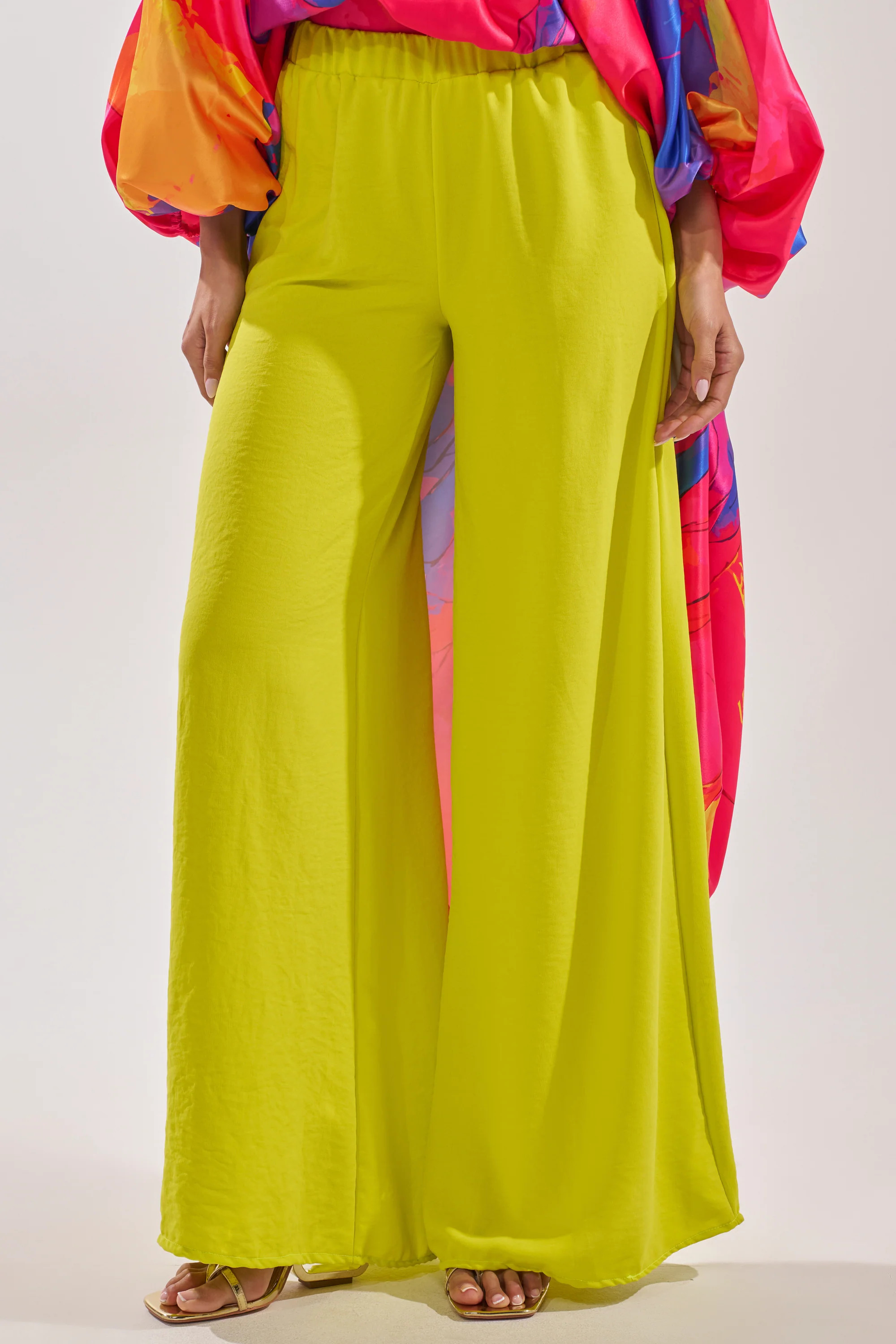 BRIGHTEST IN THE CITY PALAZZO PANT | AKIRA