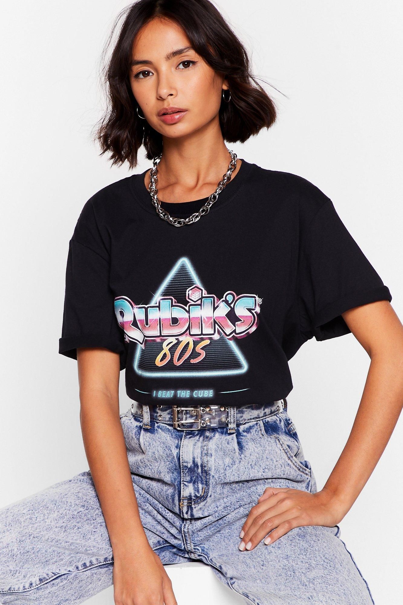 Got Us Puzzled Rubik's Cube Graphic Tee | NastyGal (US & CA)