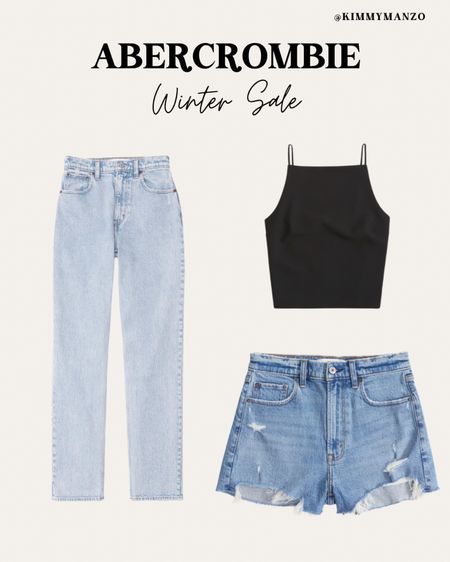 Abercrombie winter sale! Everything is 15% off with select styles up to 40% off

Jeans
Straight leg jeans
Mom shorts 

#LTKplussize #LTKsalealert #LTKfindsunder100