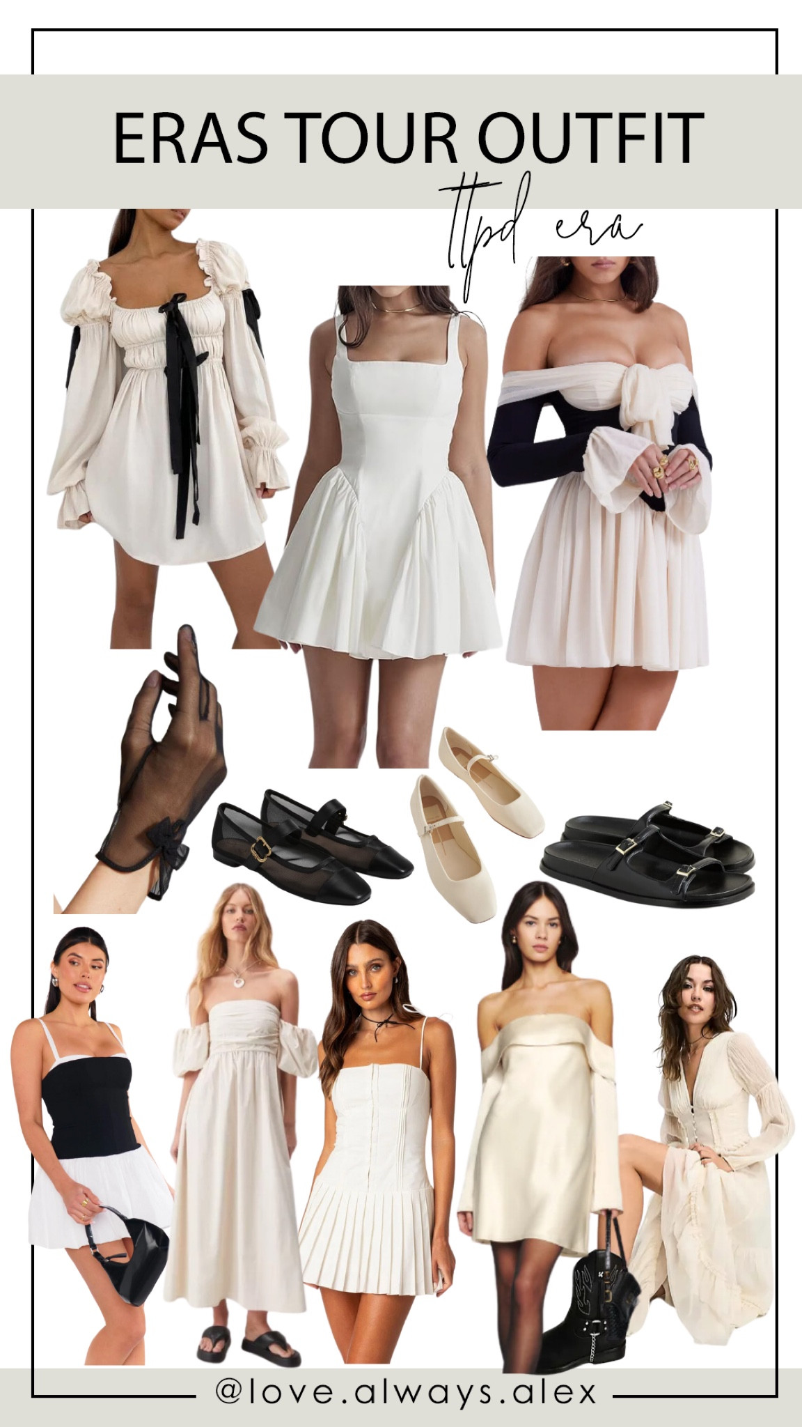 Taylor Swift Eras Tour Outfit Inspo - TTPD

#LTKSeasonal #LTKShoeCrush #LTKFestival