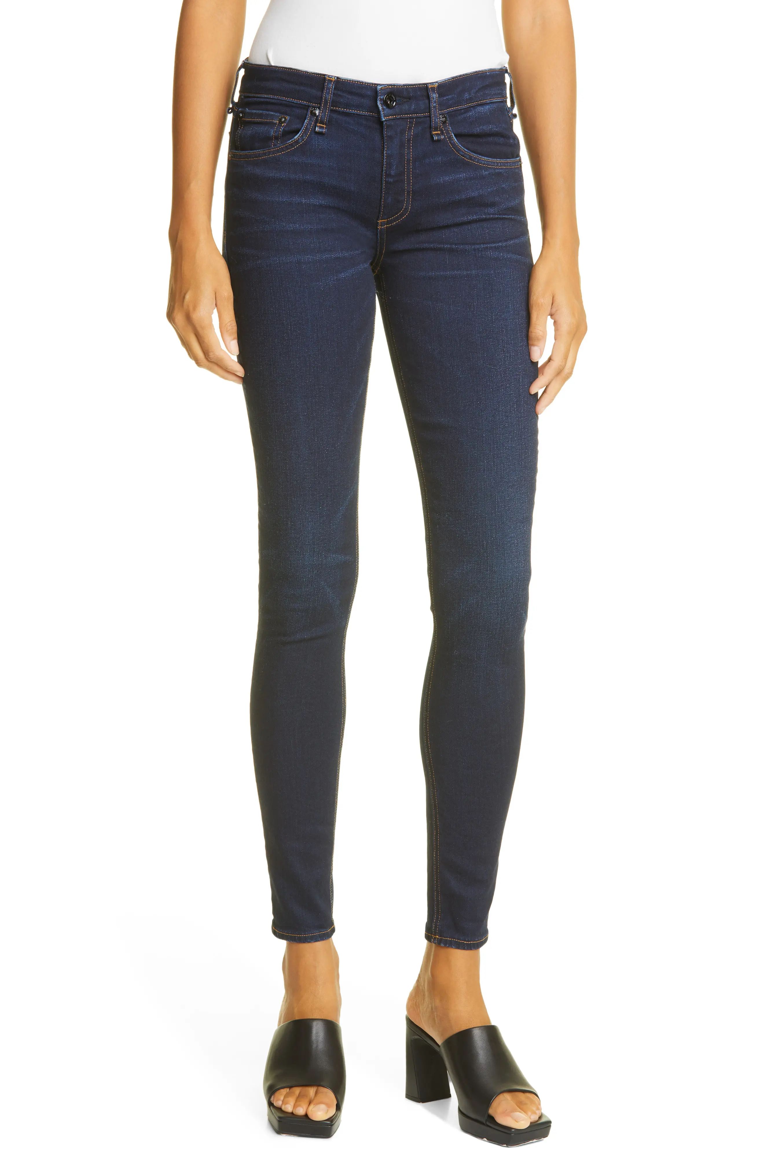 rag & bone Cate Ankle Skinny Jeans in Esme at Nordstrom, Size 30 | Nordstrom