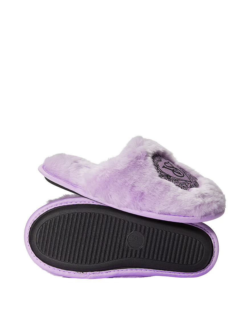 Closed-Toe Faux Fur Slipper - Sleep Accessories - Victoria's Secret | Victoria's Secret (US / CA )