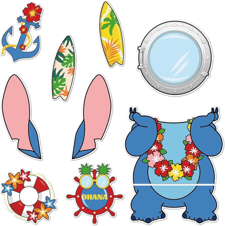 9Pcs Cruise Door Decorations Magnetic, Cute Large Nautical Cruise Door Magnets Decorations Reusab... | Amazon (US)