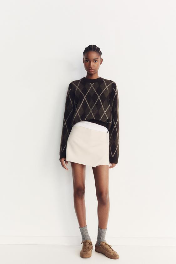 ASYMMETRIC SKORT | Zara US