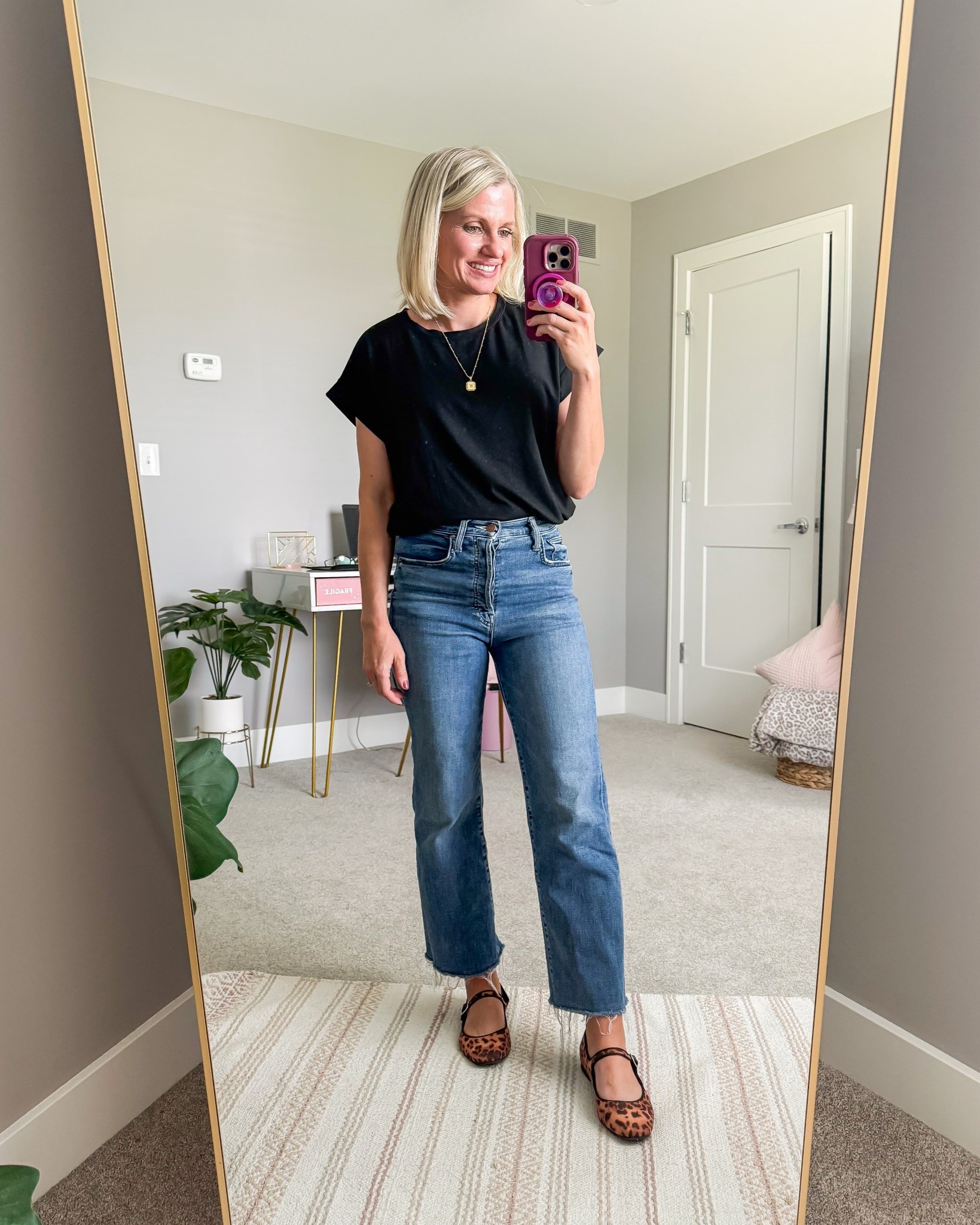 What I wore this week as a work-from-home mom of 2! 
Top- small
Jeans are thrifted, I linked the same style and brand along with some affordable options  

#LTKPetite #LTKOver40 #LTKStyleTip