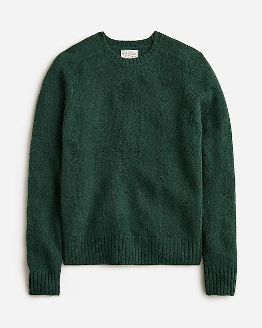 Brushed wool crewneck sweater | J.Crew US