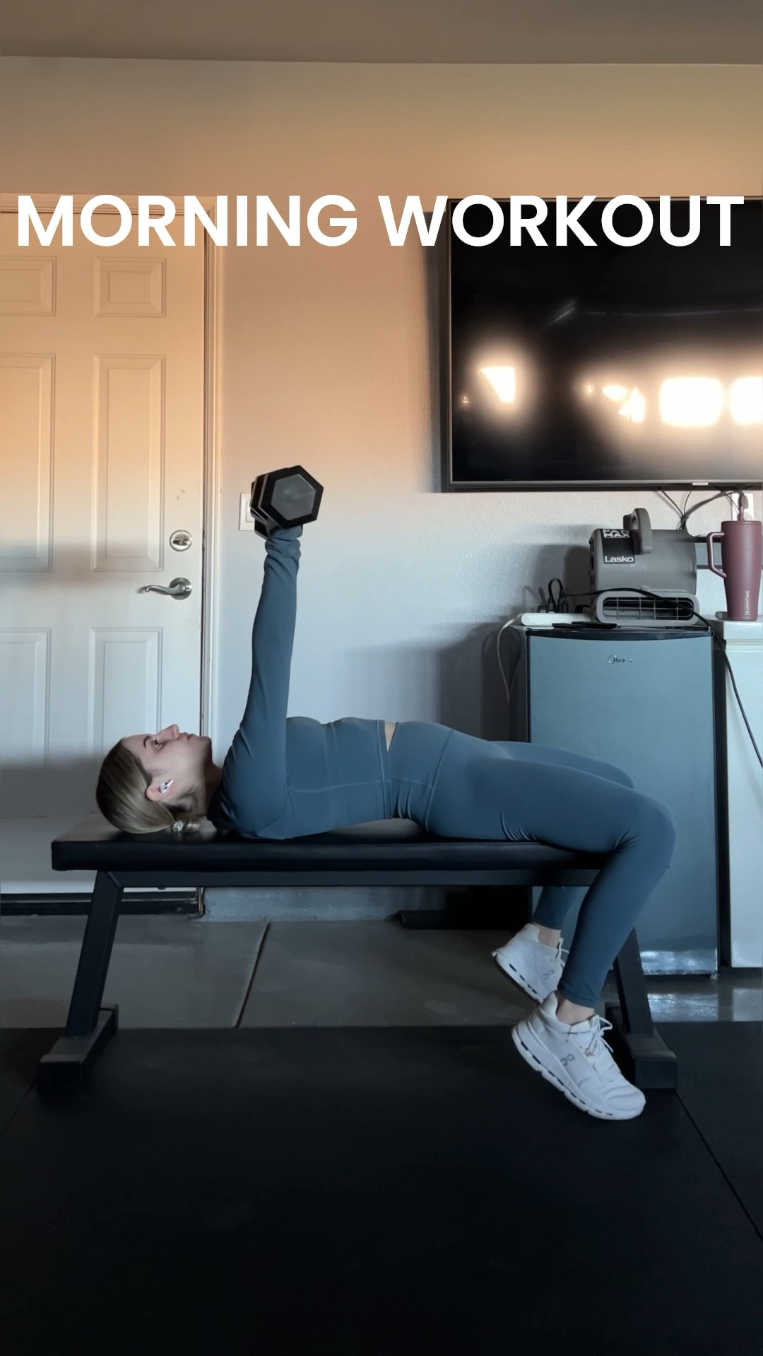 today’s workout outfit! 🩶
long sleeve - size small (code REESE15)
leggings - size small (code REESE15)
shoes - size 7

#LTKootd #LTKActive #LTKfitnessgoals