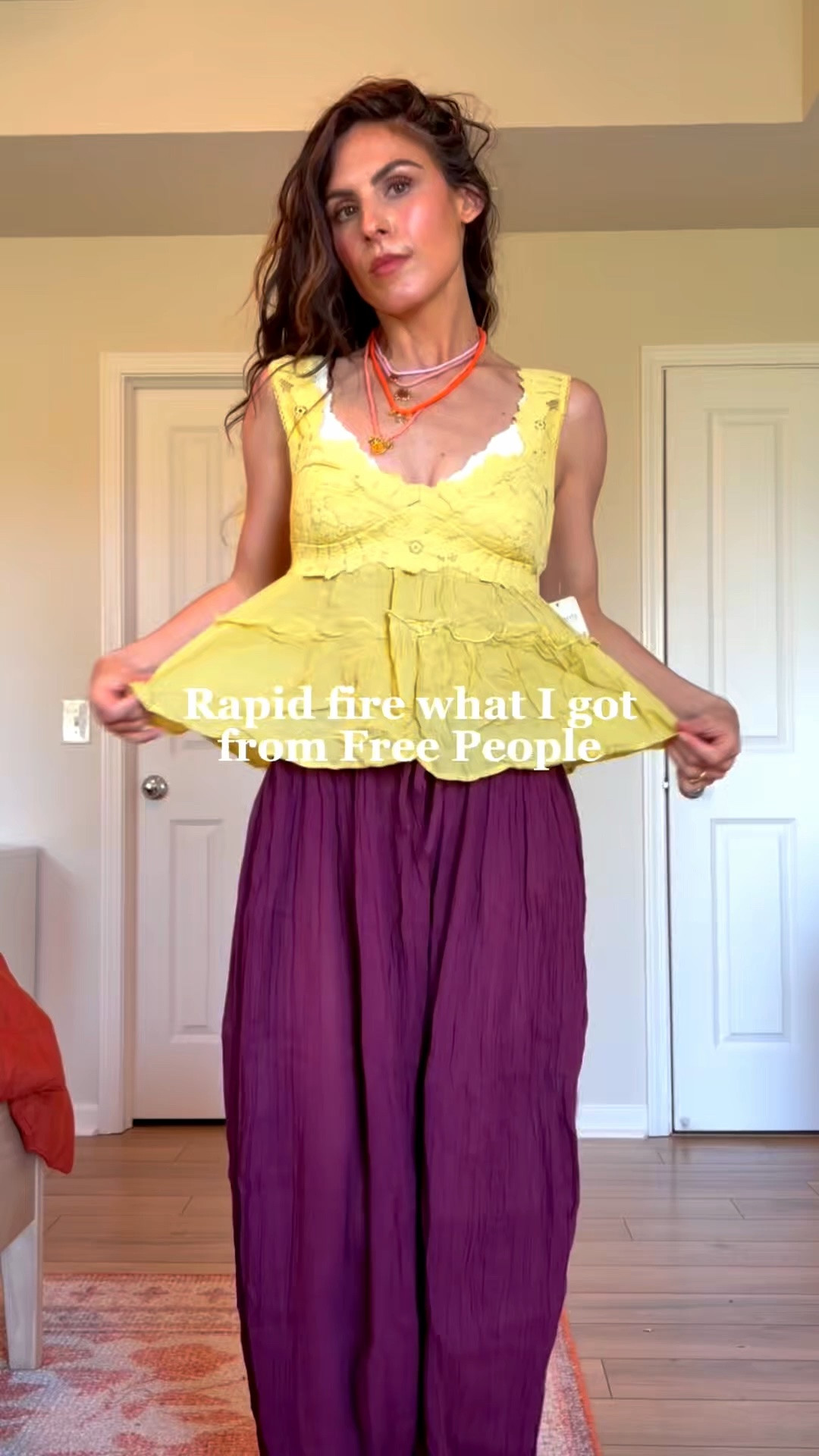 Size small in everything except the pants are extra small.