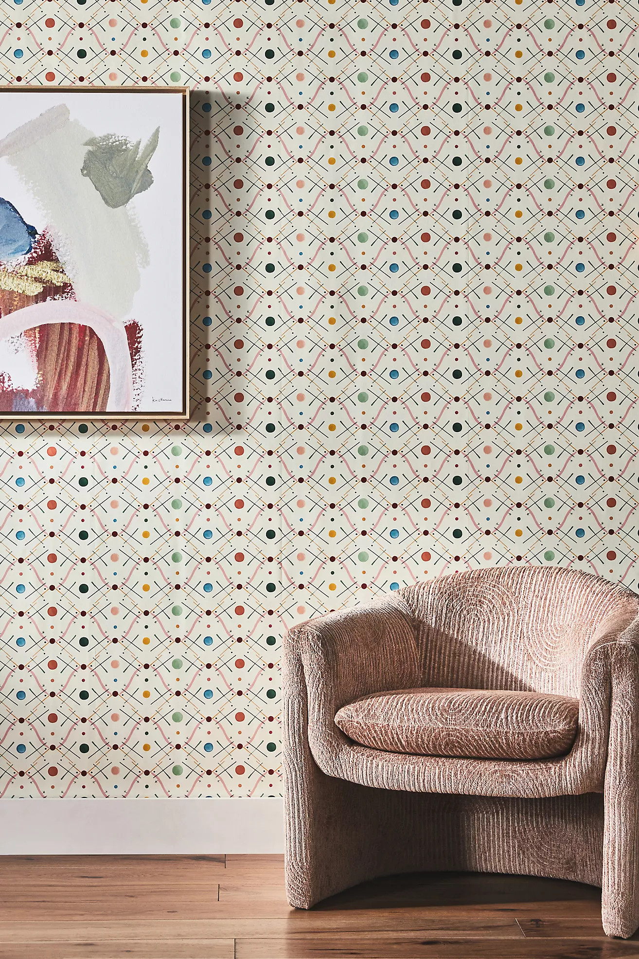 Ottoline Improvisation Number 1 Wallpaper | Anthropologie (US)