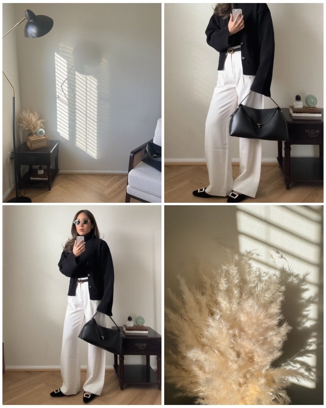 pov: you find the perfect pair of winter white trousers to make any look effortlessly elegant ✨ (bonus: they sell them in short, regular and long!) 

Outfit details: 👇🏻
🤍 cardigan: @almadalabel 
🤍 trousers: @abercrombie 
🤍 bag: @toteme 
🤍 slingbacks: @kensie_clothing 
🤍 sunnies: @hm 
🤍 gloves: @cosstores 

🔗 Outfit specifics always linked in bio → LTK @amandacapsulewardrobe
⸻

#monochromeoutfit #highqualityclothes #capsulewardrobechallenge #quietluxurystyle #minimaliststyling