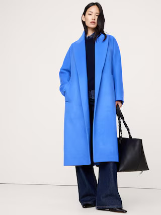 Italian Wool-Cashmere Wrap Coat | Banana Republic (US)
