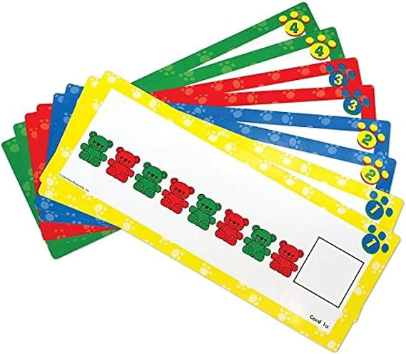 Learning Resources Three Bear Family Pattern Cards, Homeschool, Early Math Skill Learning, Bears ... | Amazon (US)