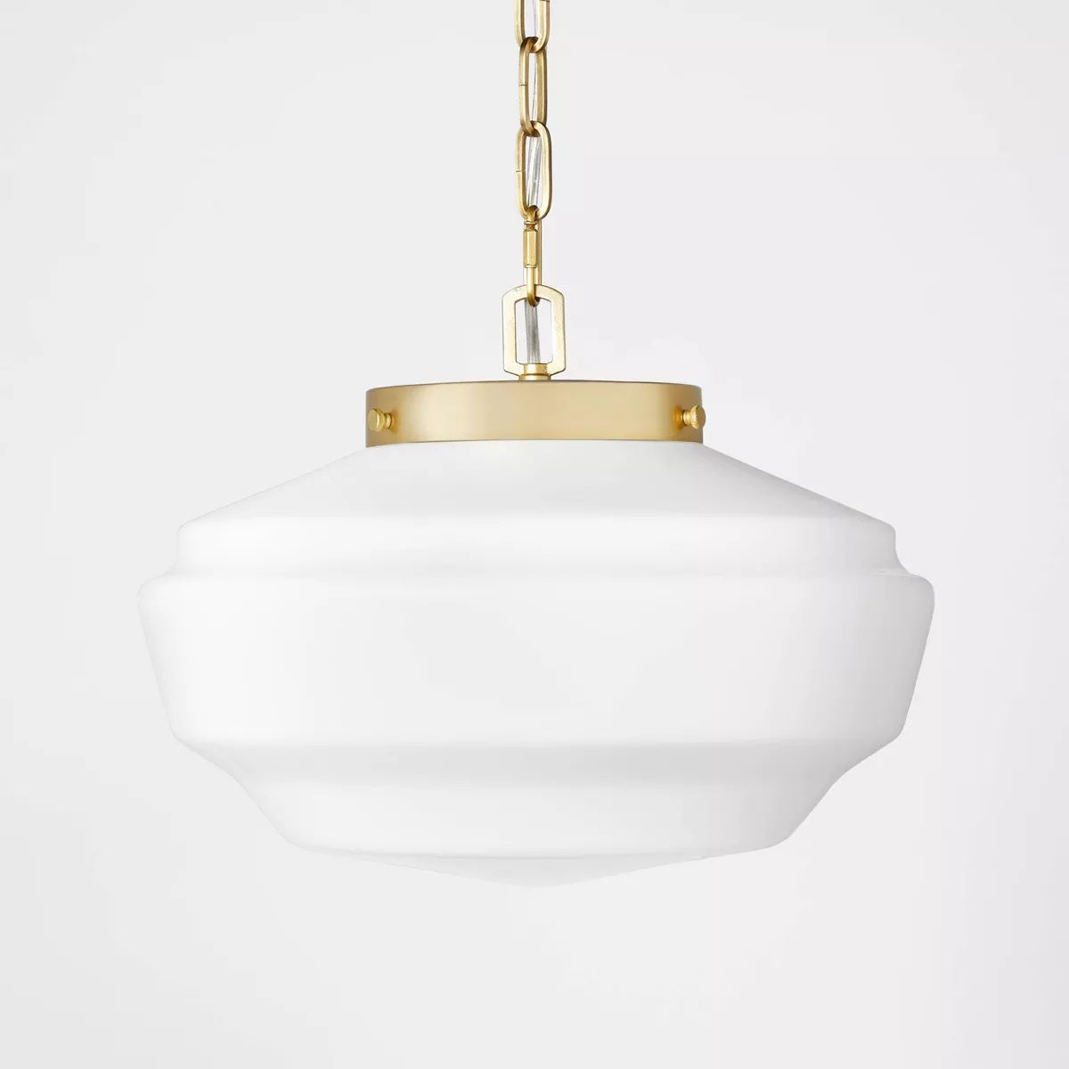 Milk Glass Adjustable Pendant Ceiling Light - Hearth & Hand™ with Magnolia | Target