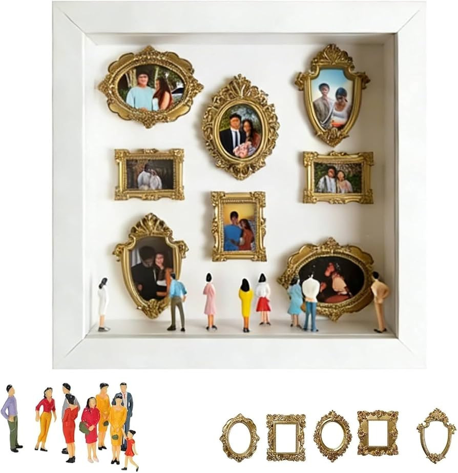 DIY Mini Museum Silhouette Box, Celebrate Your Unique Memories in Style, Shadow Box Frame Kit, Pe... | Amazon (US)