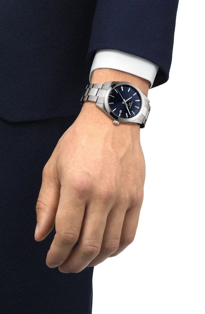 T-Classic Gentleman Bracelet Watch, 40mm | Nordstrom