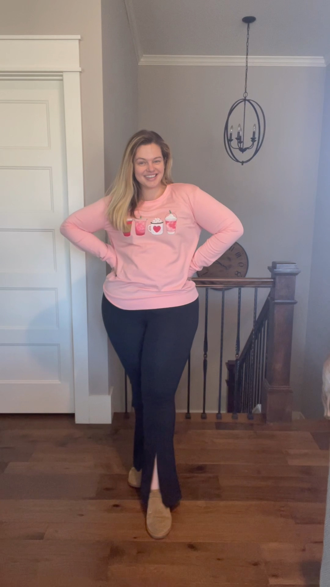 Valentine’s Day, valentines, Valentines outfit, leggings, uggs, 

#LTKunder50 #LTKshoecrush #LTKSeasonal
