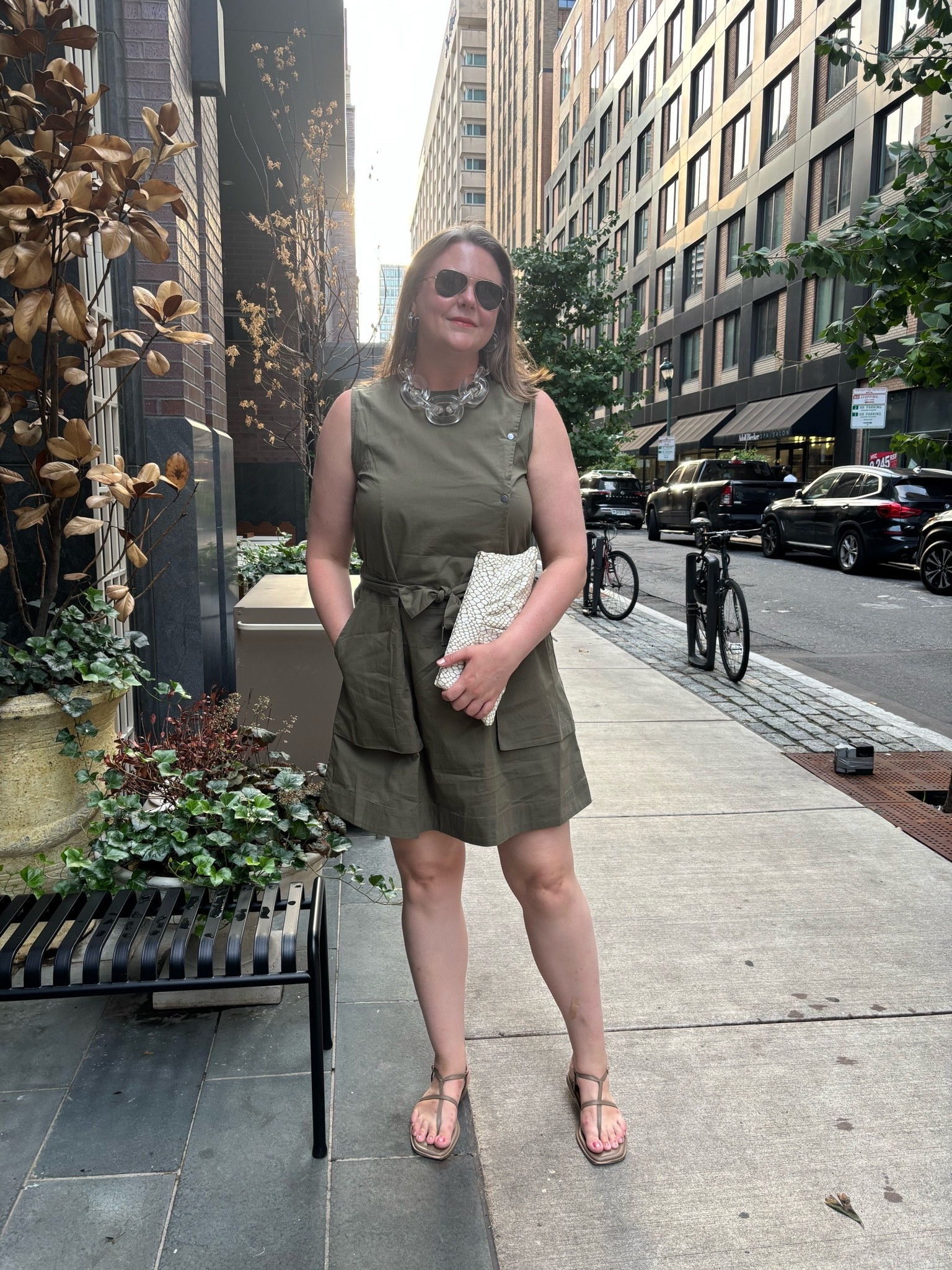 Love the utility details on this dress

#LTKTall #LTKMidsize #LTKOver40
