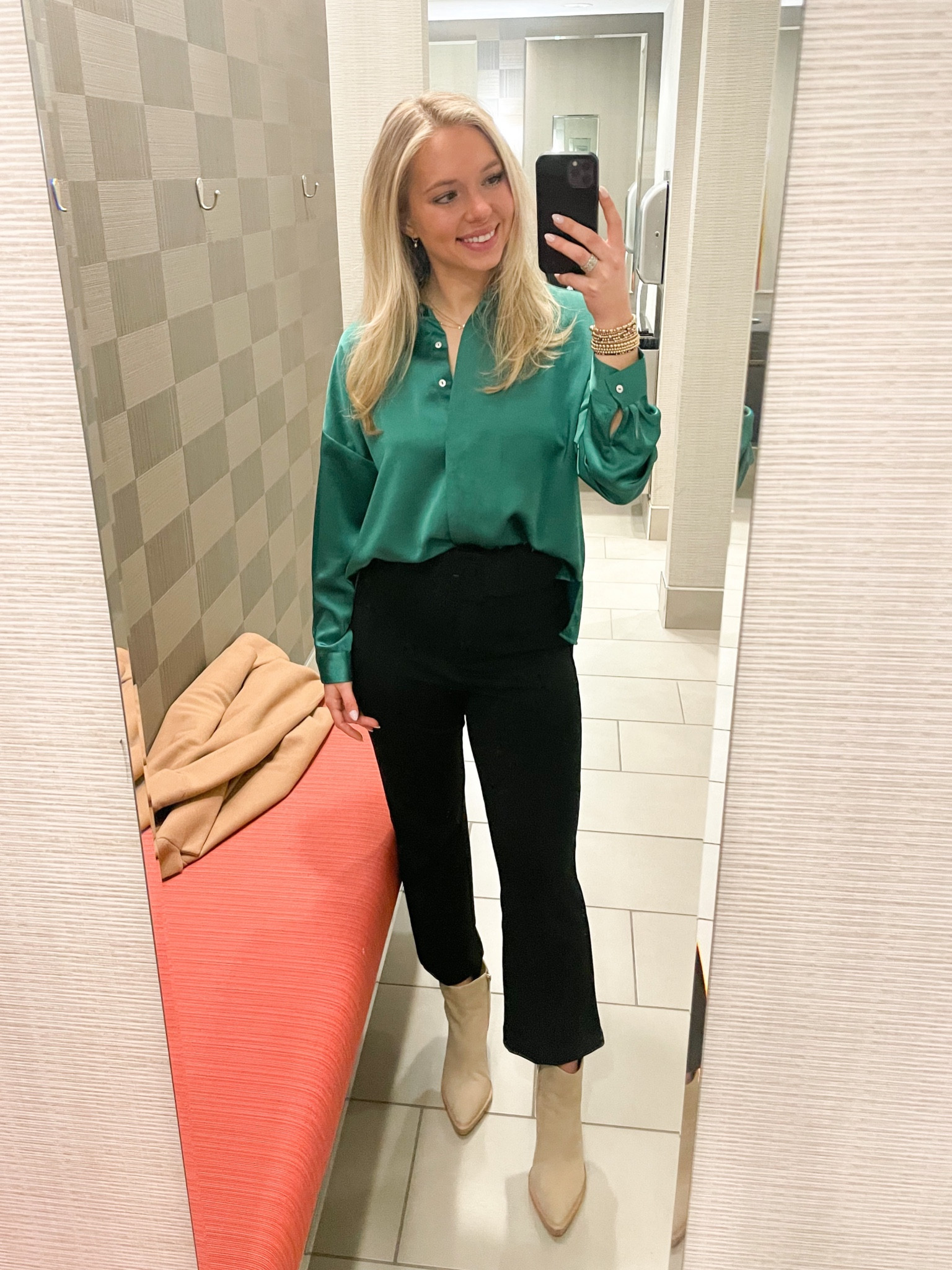Having a green moment 💚

Top is from Zara- only a few smalls left in Green and Black. Message me for link! I also linked similar tops, as well as these booties!

#LTKstyletip #LTKworkwear #LTKfit