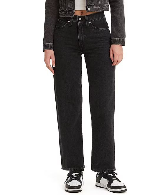 Levi's® 94 Mid Rise Relaxed Fit Straight Baggy Jeans | Dillard's