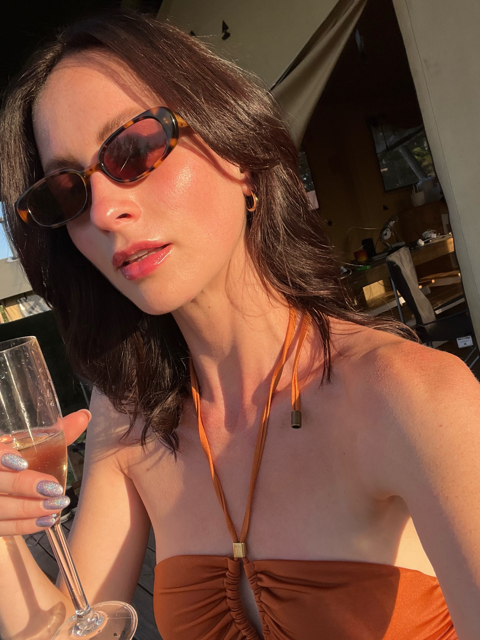 sunglasses by velvet canyon 
swimsuit by ted baker 
#swimwear #beachwear 

#LTKSeasonal #LTKstyletip #LTKeurope