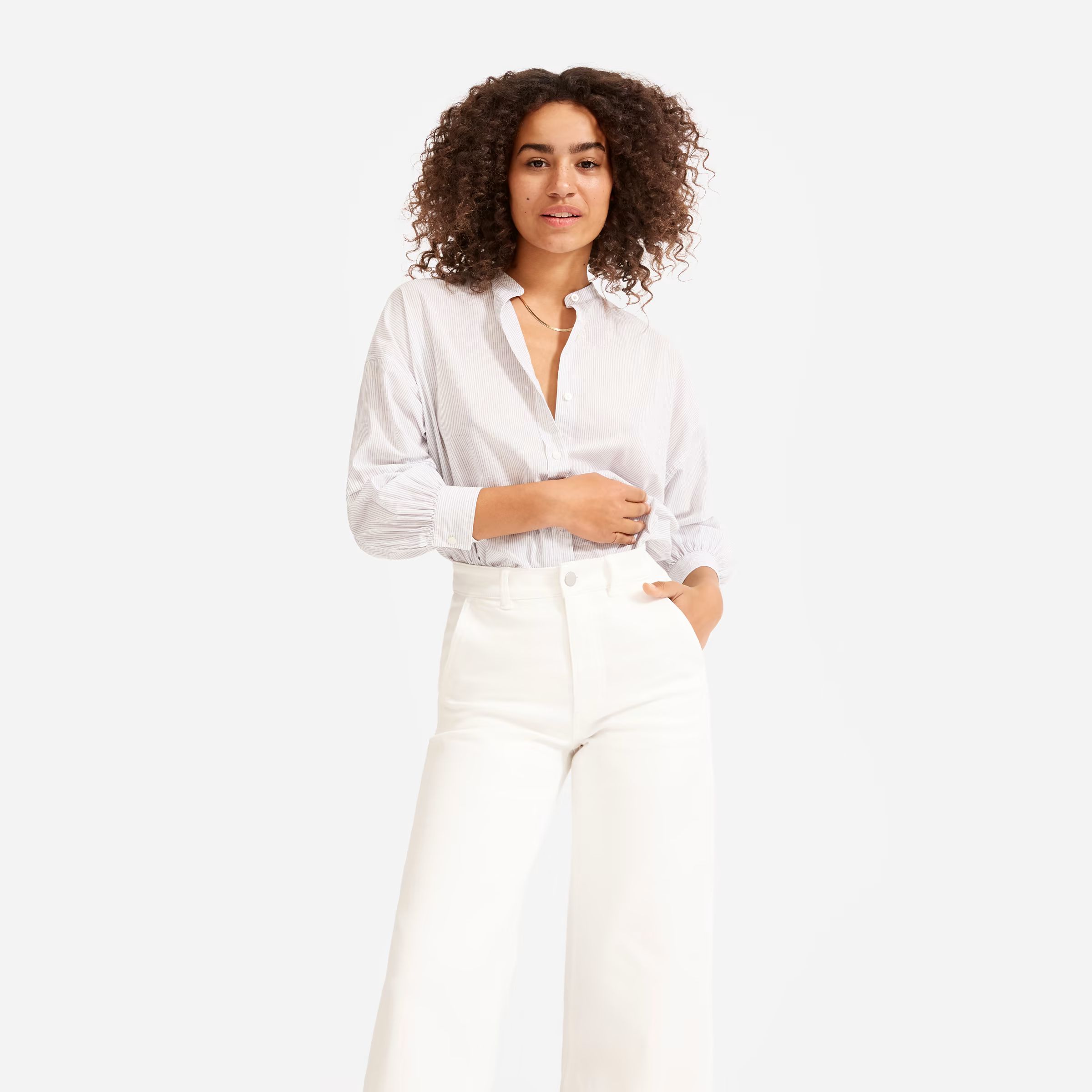 The Wide Leg Crop Pant | Everlane