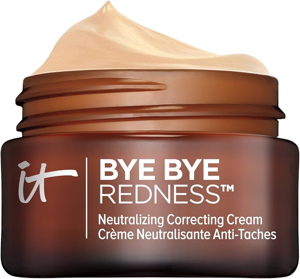 IT Cosmetics Bye Bye Redness Full Coverage Color Correcting Cream - Redness Neutralizing Tinted F... | Amazon (US)