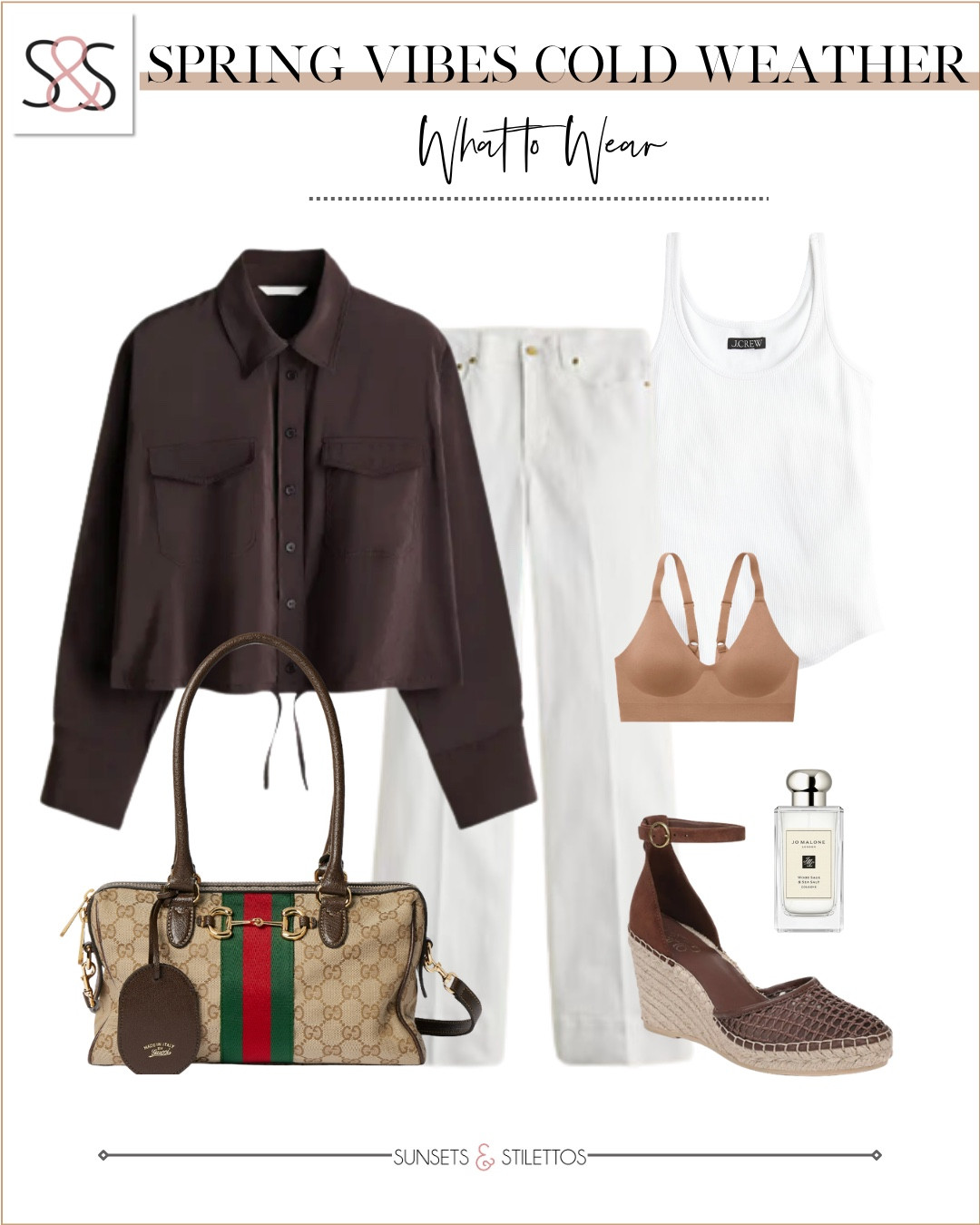 I'm obsessed with this brown shirt because it's giving expensive vibes but won't break the bank.

spring outfit ideas, brown button up shirt, white jeans outfit, casual spring look, neutral spring colors, affordable spring fashion, spring wardrobe essentials, brown and white outfit, casual chic style, spring fashion trends, everyday spring outfit, comfortable spring clothes, versatile spring pieces

#LTKWorkwear #LTKSeasonal #LTKOver40