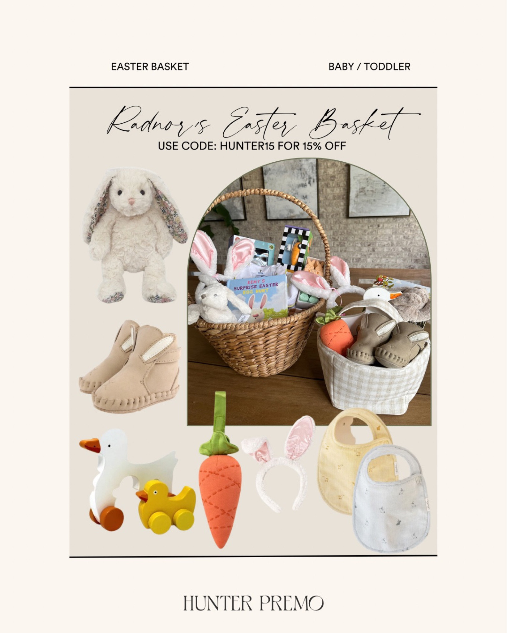 Easter basket, baby, maisonette 