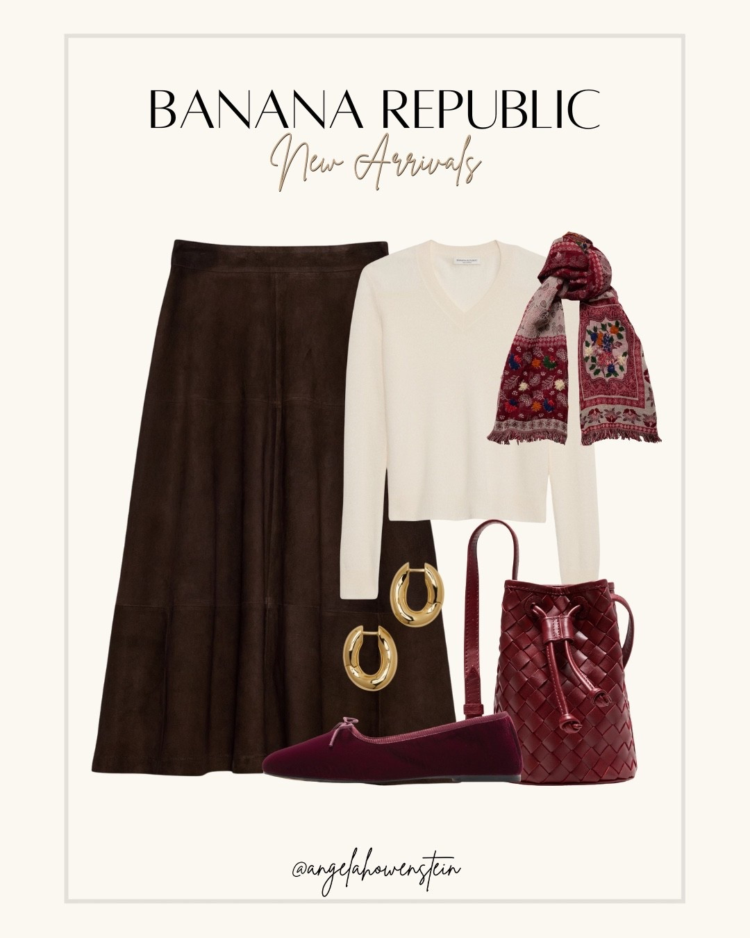Really loving these Banana Republic new arrivals 🤎 rich neutrals, soft knits, and those little details that make an outfit feel special without trying too hard. This is such an easy look for now and later — comfy, classic, and just really pretty.

#BananaRepublic #NewArrivals #CasualChic #ClassicStyle #NeutralOutfit #EverydayWear #LTKFinds #LTKStyle 



#LTKOver40 #LTKootd