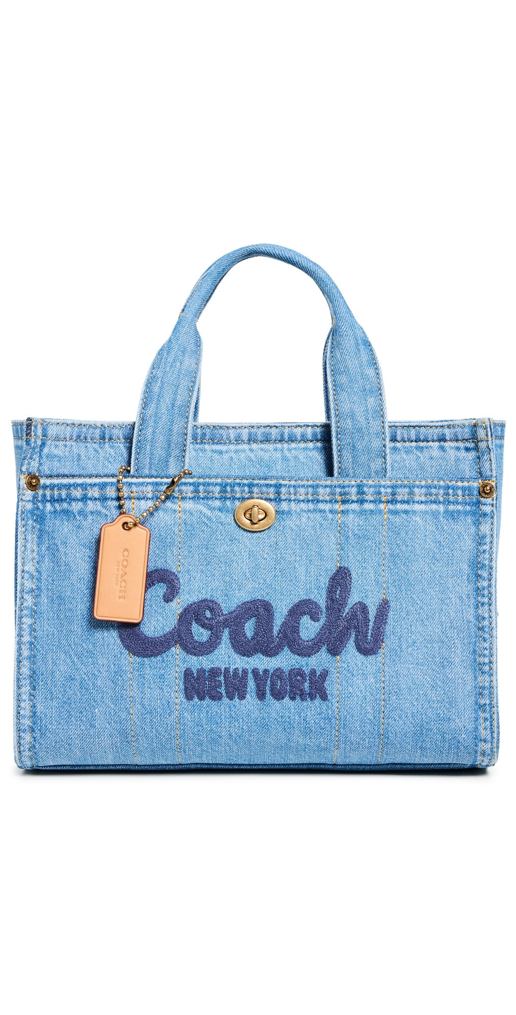 Coach Denim Cargo Tote 26 B4/Indigo One Size | Shopbop