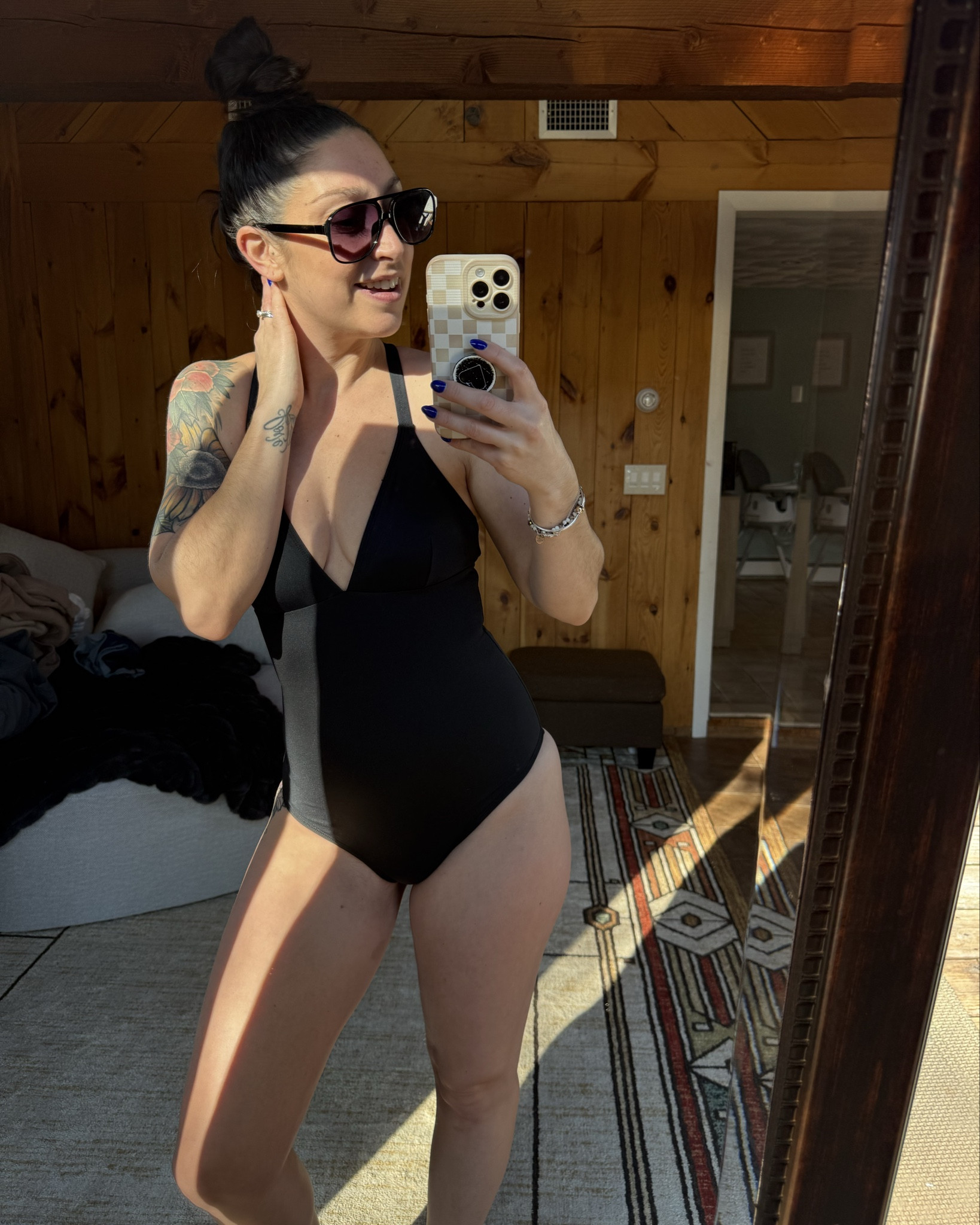 My new favorite one piece from Cupshe. Body sculpting and SO COMFY. Straps make it easily adjustable! 

Wearing a small but a medium would have fit too. 

#LTKSwim