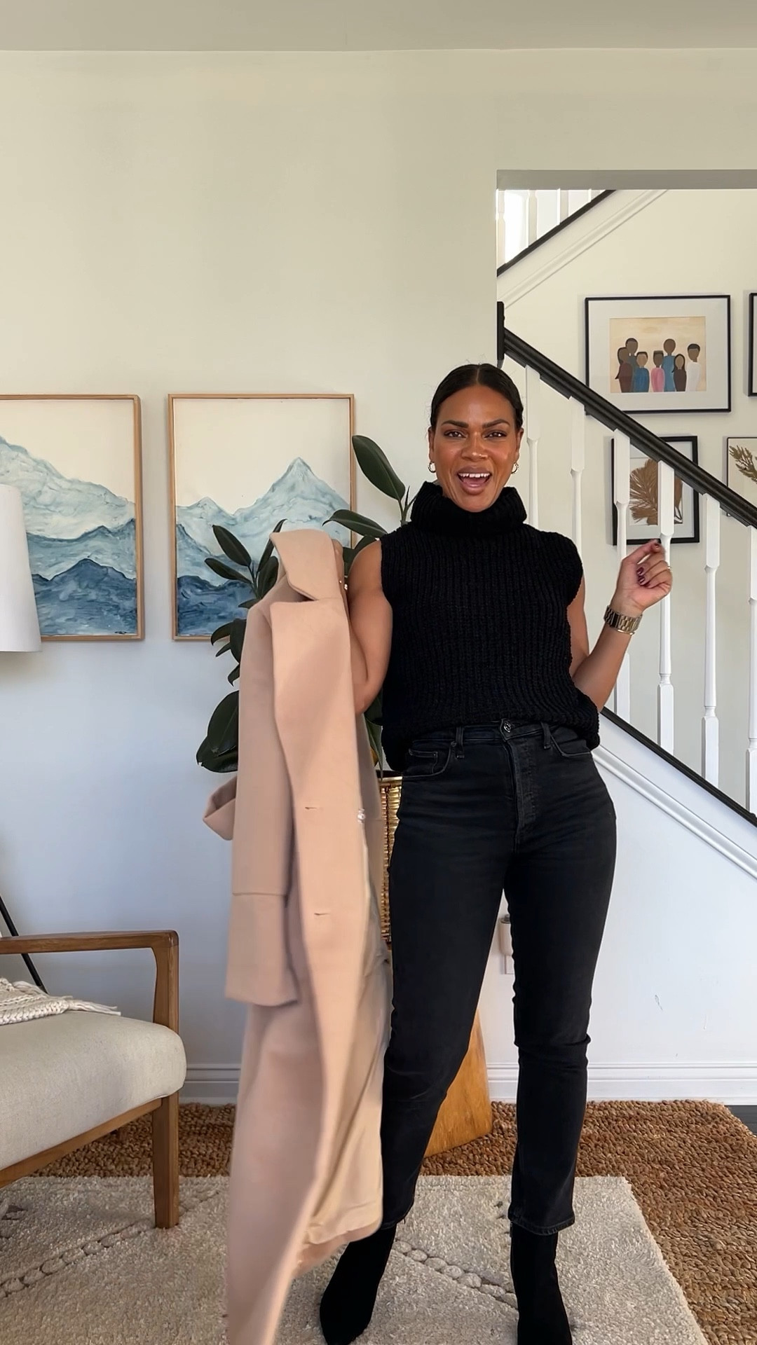 Winter coat season from Evereve! How I styled a camel coat and fleece lined faux leather air force bomber jacket 

#LTKGiftGuide #LTKCyberweek #LTKHoliday