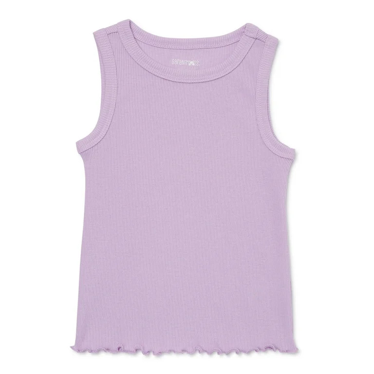 Garanimals Toddler Girl Solid Tank Top, Sizes 18M-5T | Walmart (US)
