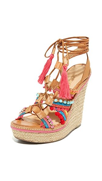 Mella Wrap Wedge Sandals | Shopbop