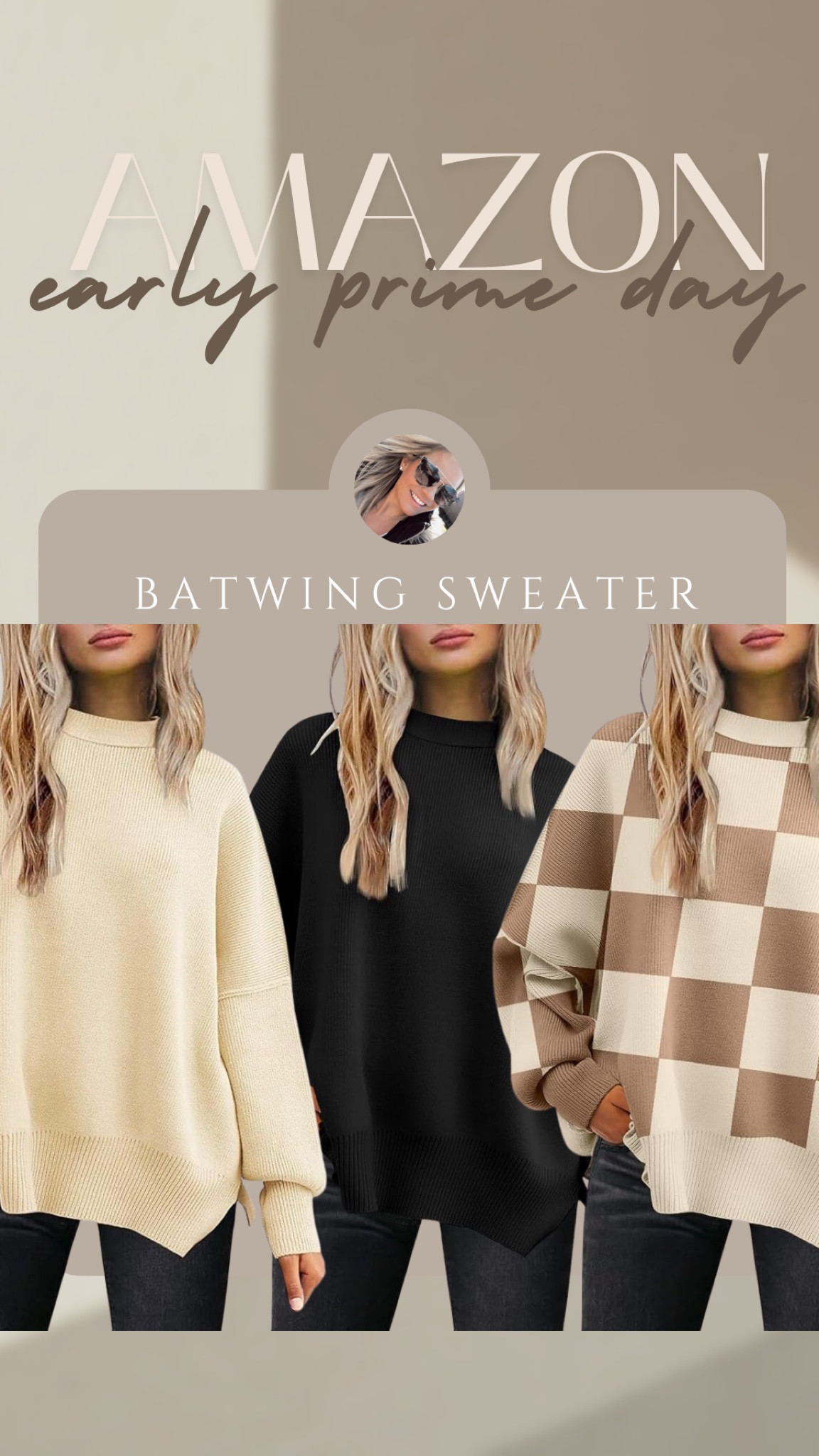 FallFashion2024
	•	#PrimeDayDeals
	•	#AmazonFashionFinds
	•	#PrimeDayFashion
	•	#FallOutfits
	•	#WomensFallStyle
	•	#TrendingFallFashion
	•	#AmazonPrimeStyle
	•	#FallWardrobe
	•	#AmazonFashionDeals
	•	#FallFashionInspo
	•	#TrendingNow
	•	#WomensFashion2024
	•	#AmazonMustHaves
	•	#PrimeDaySteals
#batwingsweater
#checkeredsweater
