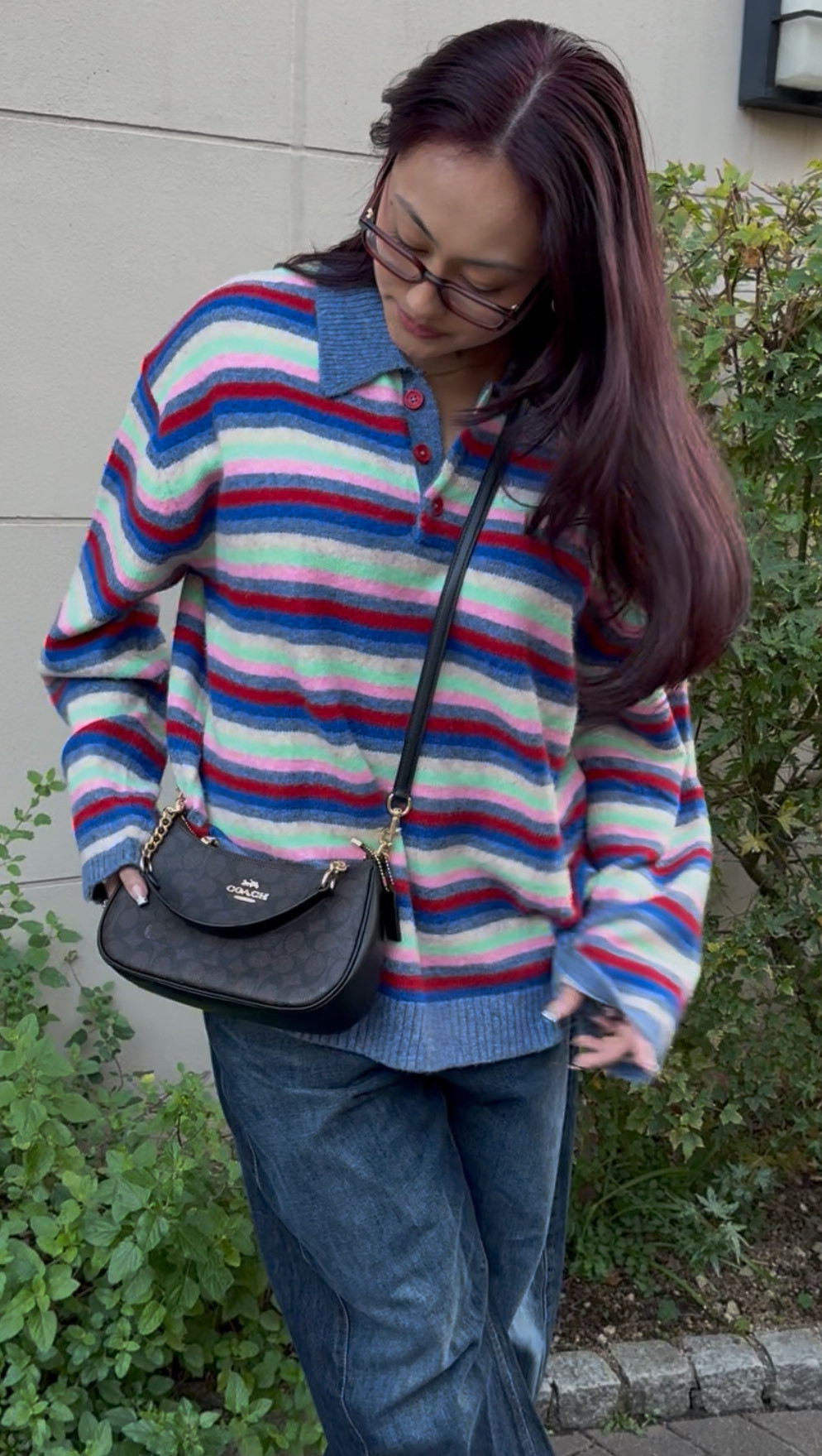 the teri from @Coach is my new everyday bag 🤍 dress it up, dress it down with or without the strap 🤭 #coachoutlet #coachpartner 

 