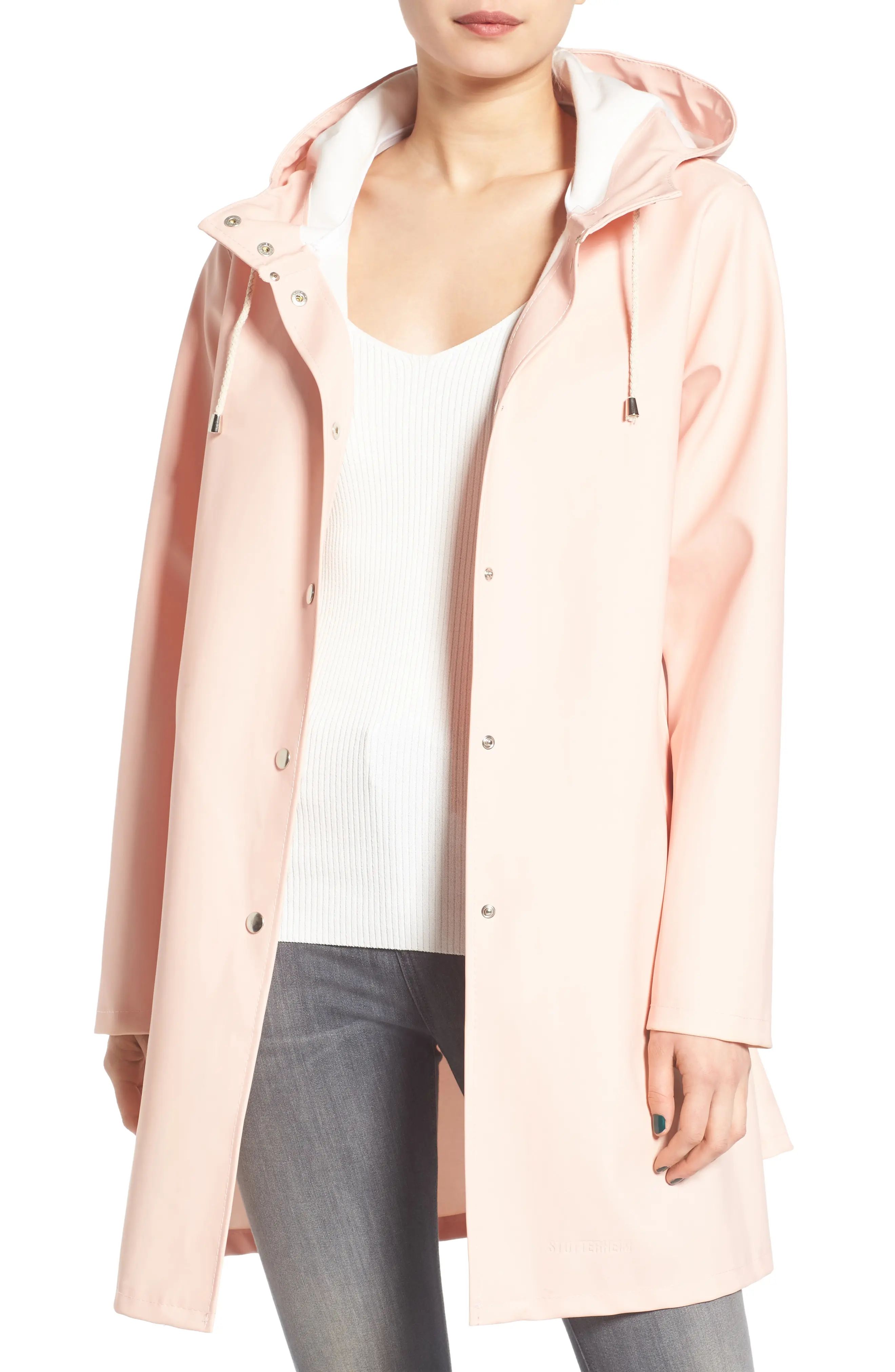 Mosebacke Waterproof A-Line Hooded Raincoat | Nordstrom