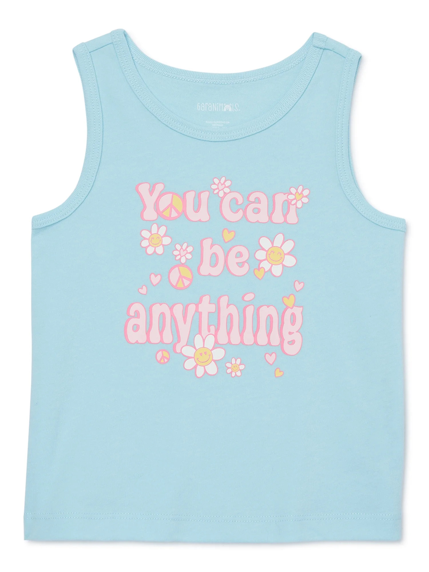 Garanimals Toddler Girl Graphic Tank Top, Sizes 18 Months-5T - Walmart.com | Walmart (US)