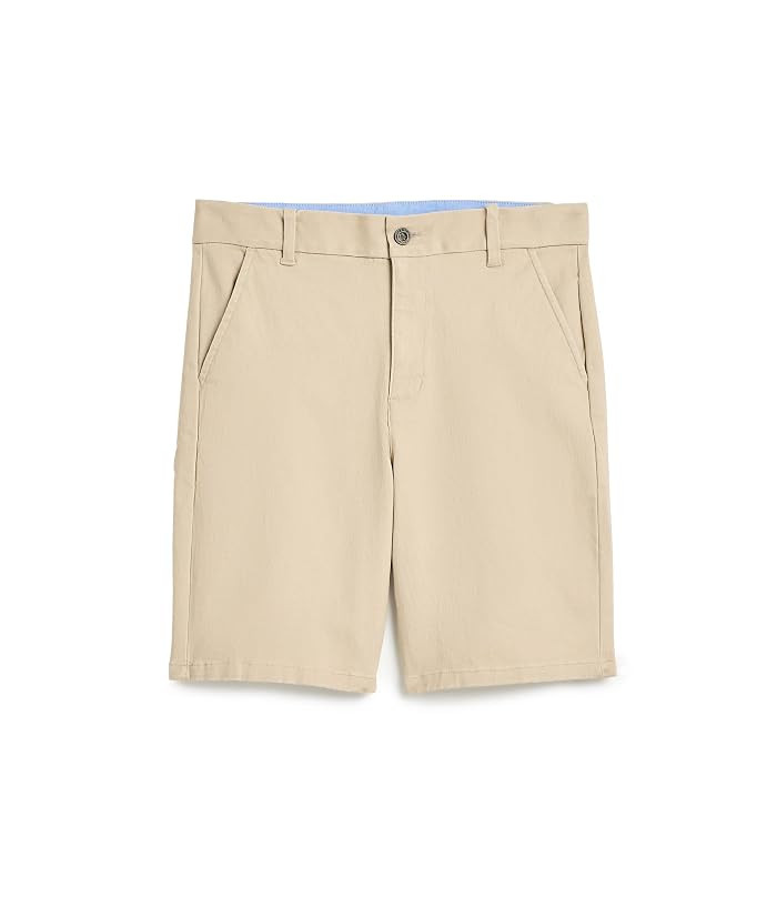 Janie and Jack Twill Flat Front Shorts (Toddler/Little Kid/Big Kid) Boy's Shorts Khaki: 8 Big Kid One Size | Zappos.com