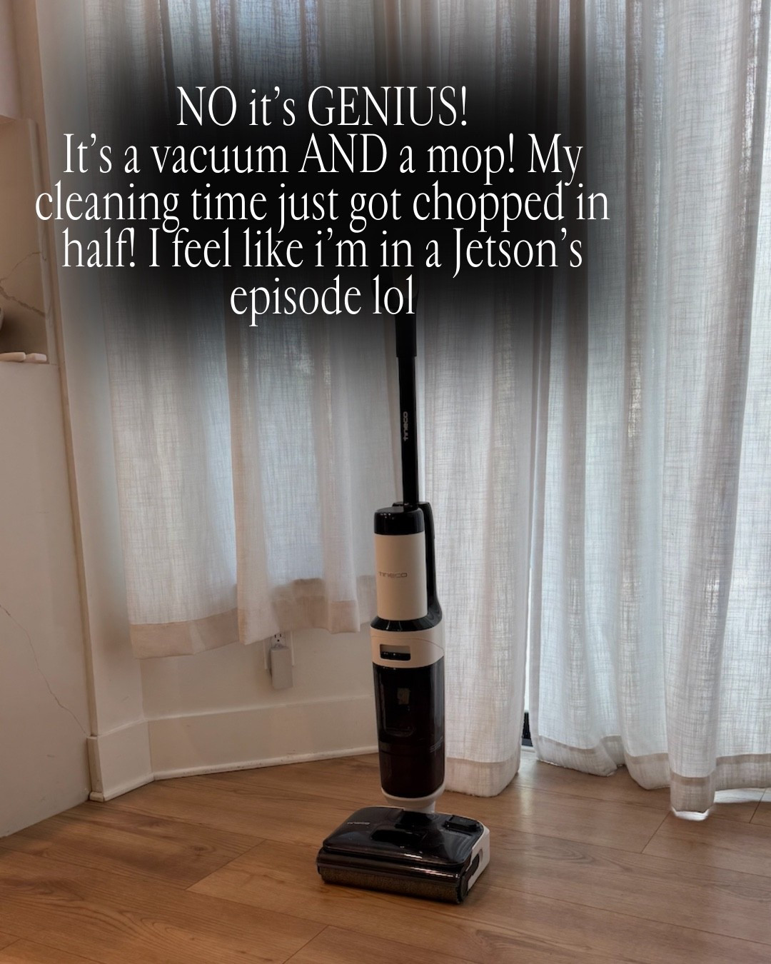 I never thought I’d be excited about cleaning until this vacuum mop came into my life 😂🤍
It vacuums AND mops at the same time, saves me so much time, and makes my floors look amazing with way less effort. Definitely one of my favorite home upgrades lately ✨

Esta vacuum mop me cambió la vida 😂🤍
Aspira y trapea al mismo tiempo y me ahorra muchísimo tiempo ✨

Follow me on Instagram and YouTube
@kirasfashionfinds

#LTKHome #LTKvlog #LTKmorningroutine